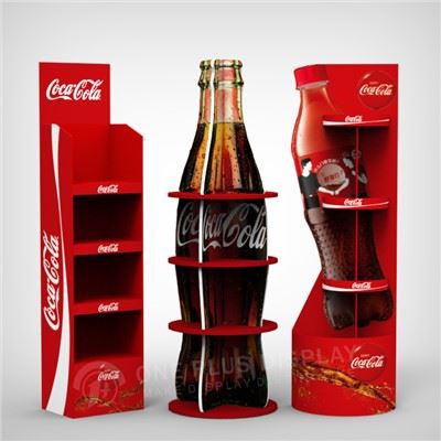 Cardboard Floor Display for Energy Drinks