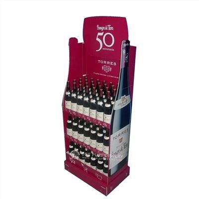 Corrugated Wine Display