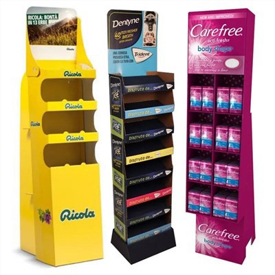 Cardboard Display With Pegs